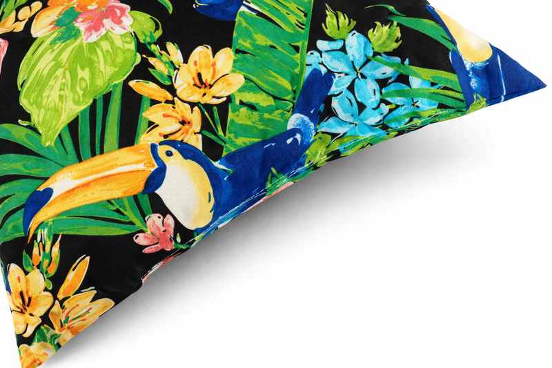 2 Pack Outdoor Throw Pillows, Waterproof & Fade-Resistant Patio Cushions by HouseOfZazla