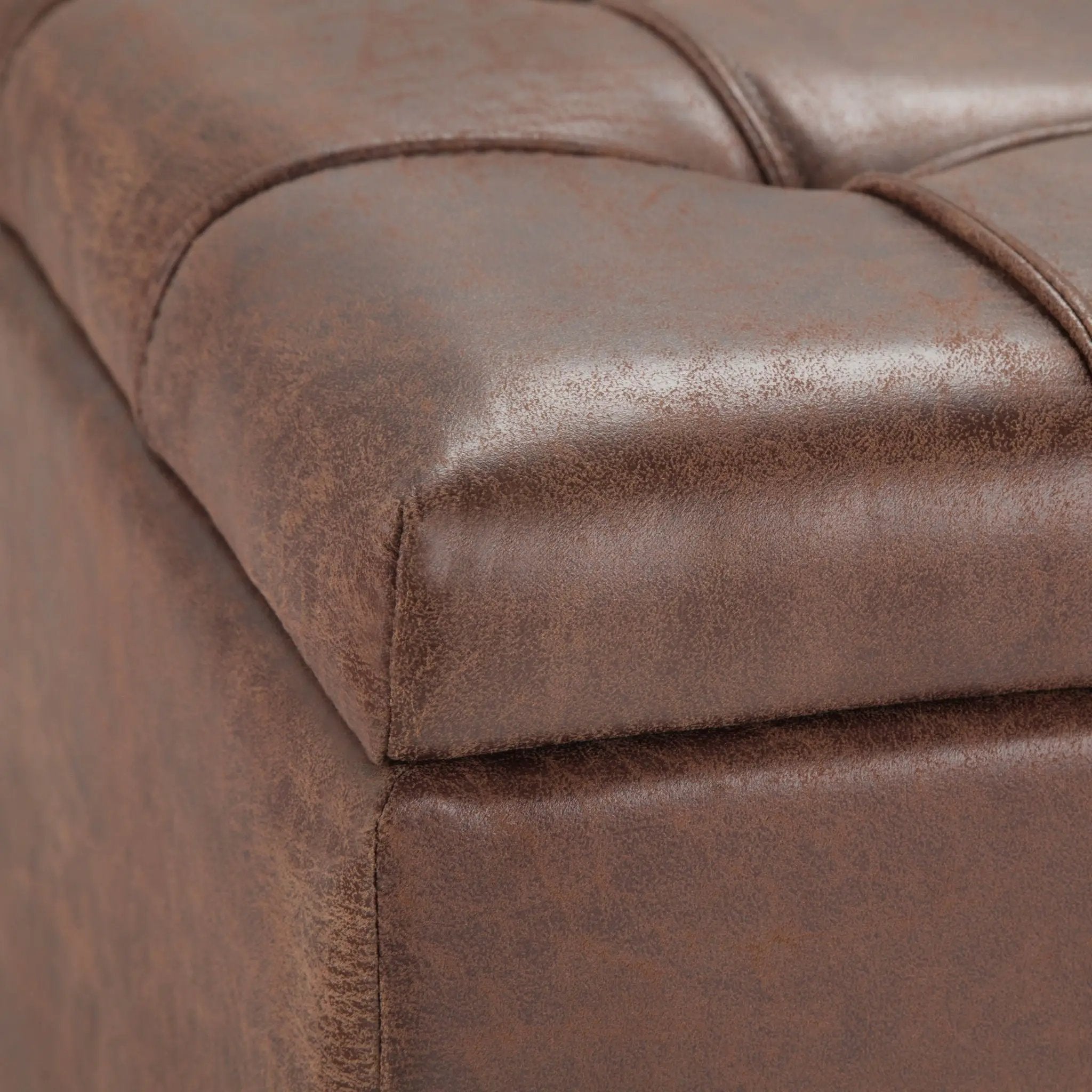 Harrison - Upholstered Coffee Table Storage Ottoman by HouseOfZazla