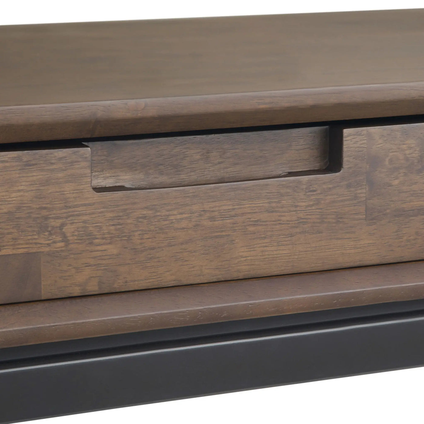 Banting - Mid Century Wide Desk, Handcrafted by Unique Piece Furniture