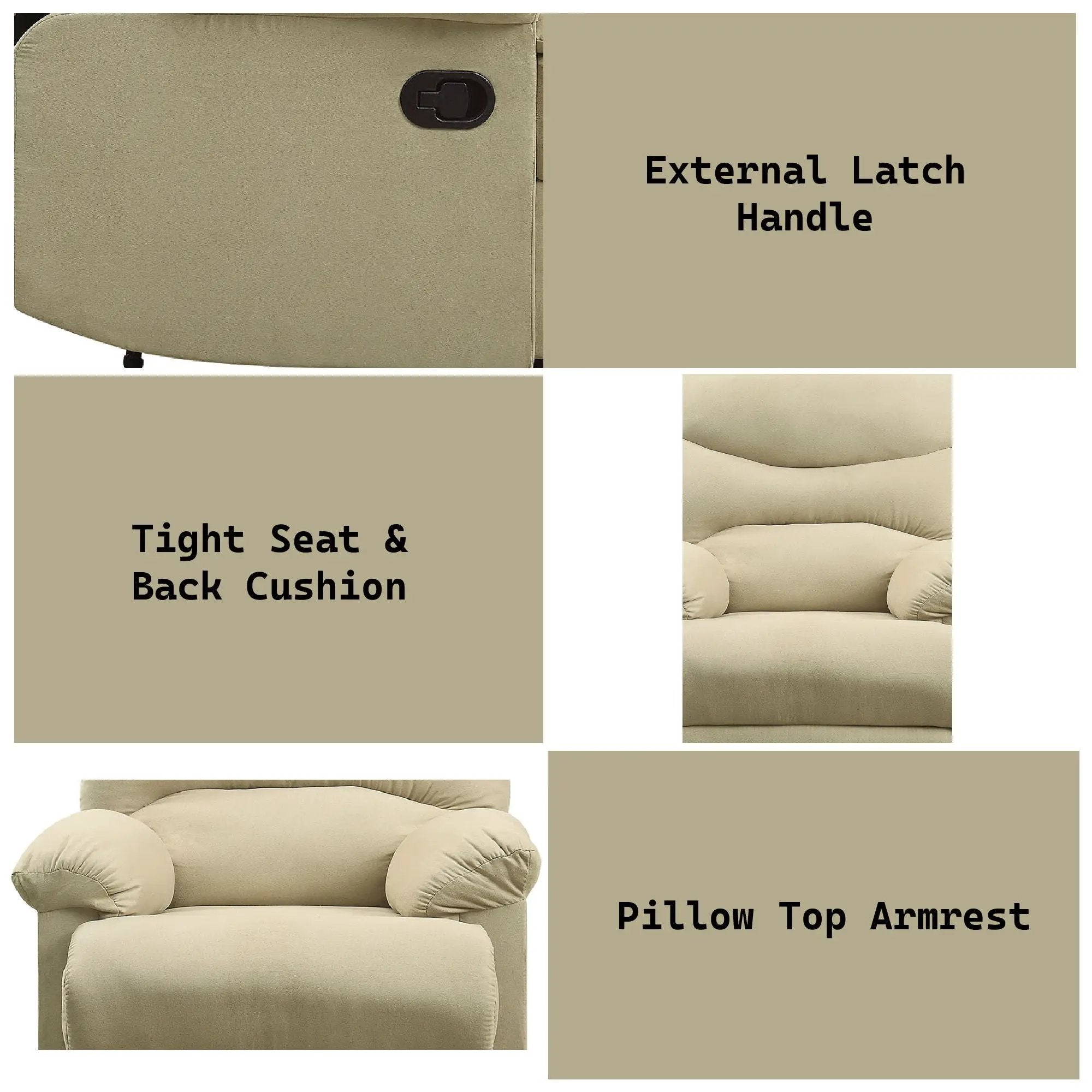 Arcadia Micro Motion Glider Recliner by HouseOfZazla