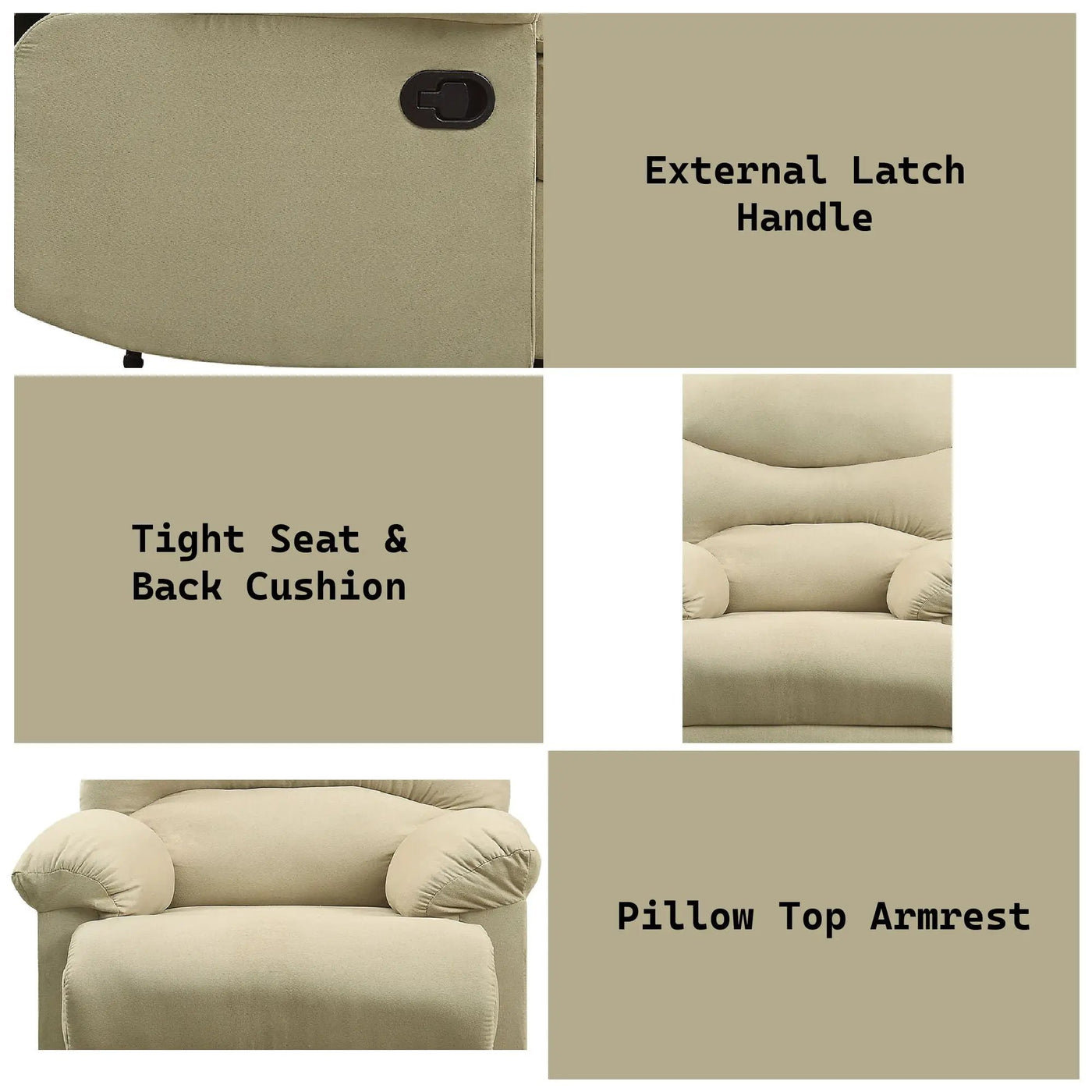 Arcadia - Micro Motion Glider Recliner by Unique Piece Furniture