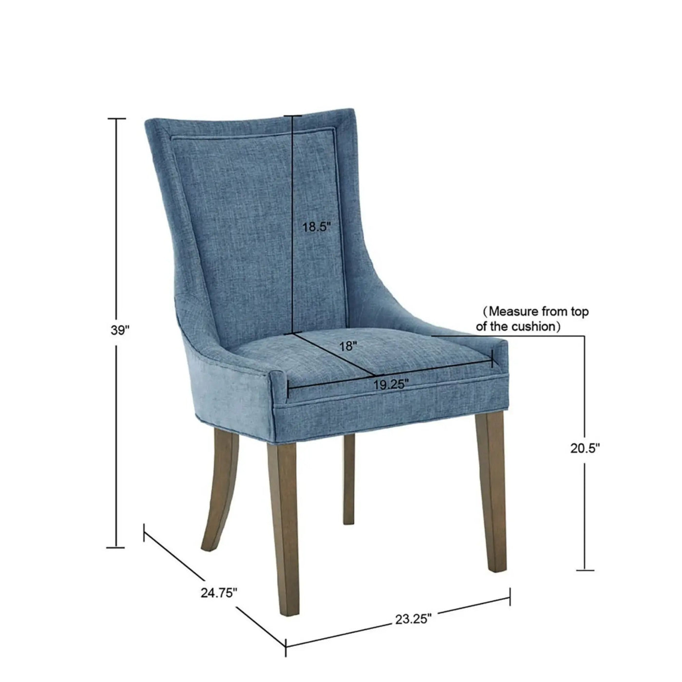 Ultra - Elegant Dining Side Chair (Set of 2) by HouseOfZazla