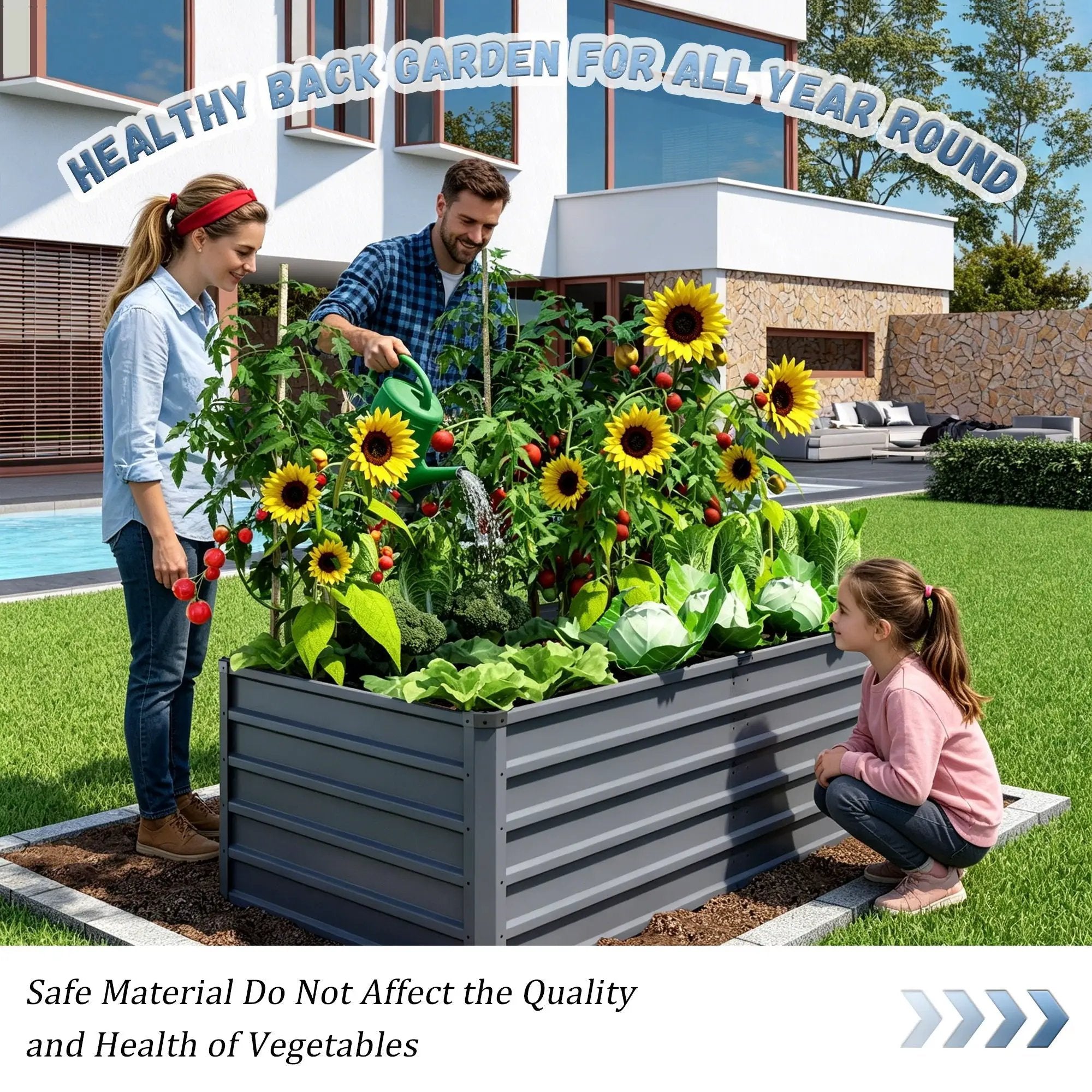 Large Garden Bed For Outdoor by Unique Piece Furniture