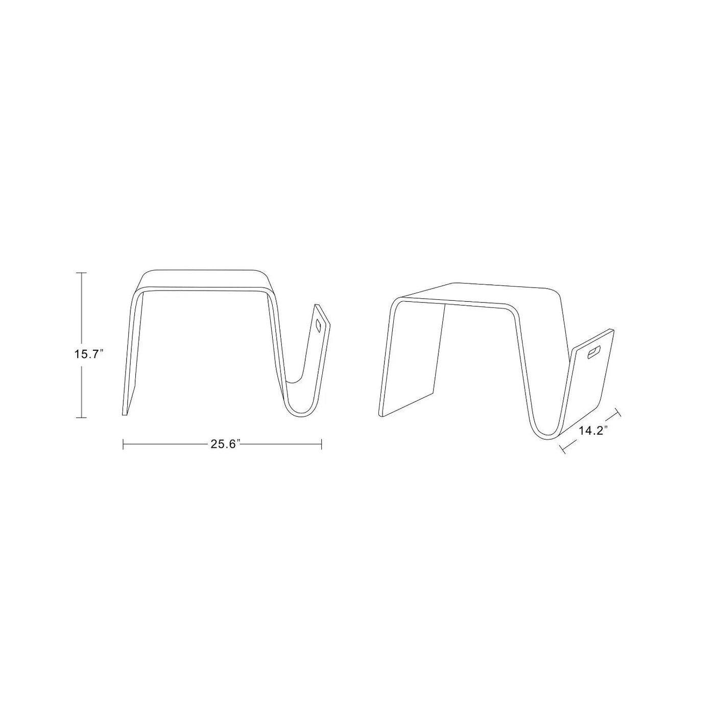 Brookside - End Table by HouseOfZazla