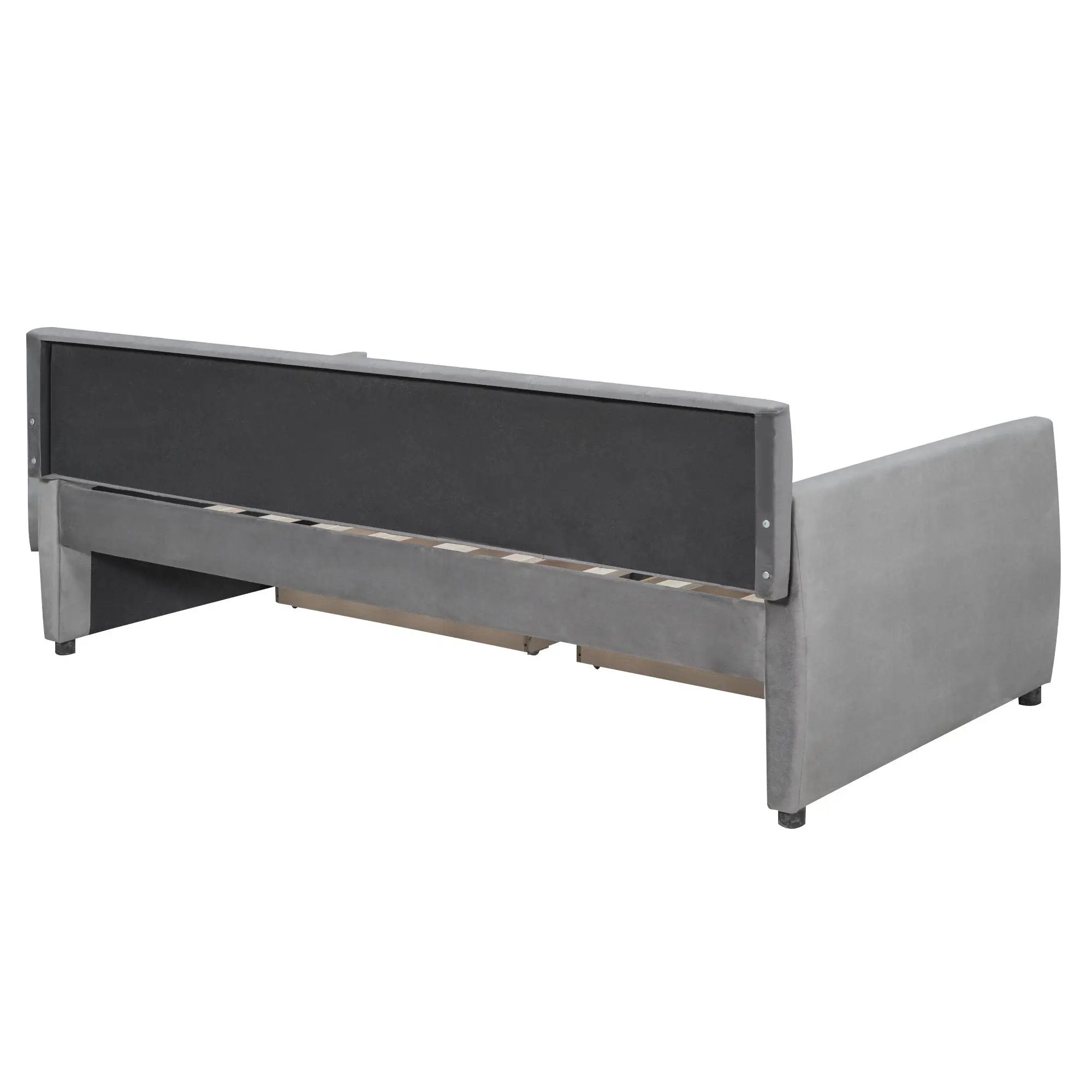 Upholstered Daybed With Slat Support by HouseOfZazla