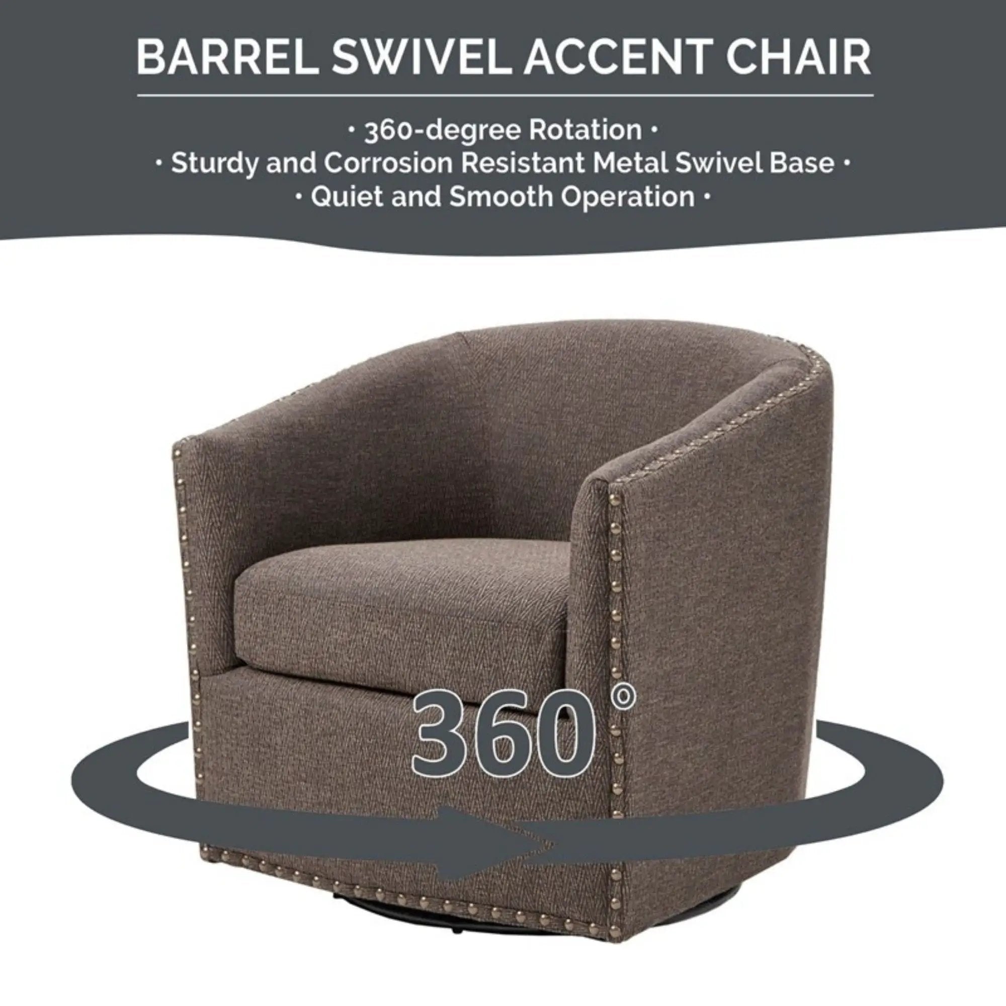 Luxurious Chair With 360 Degree Rotation by Unique Piece Furniture