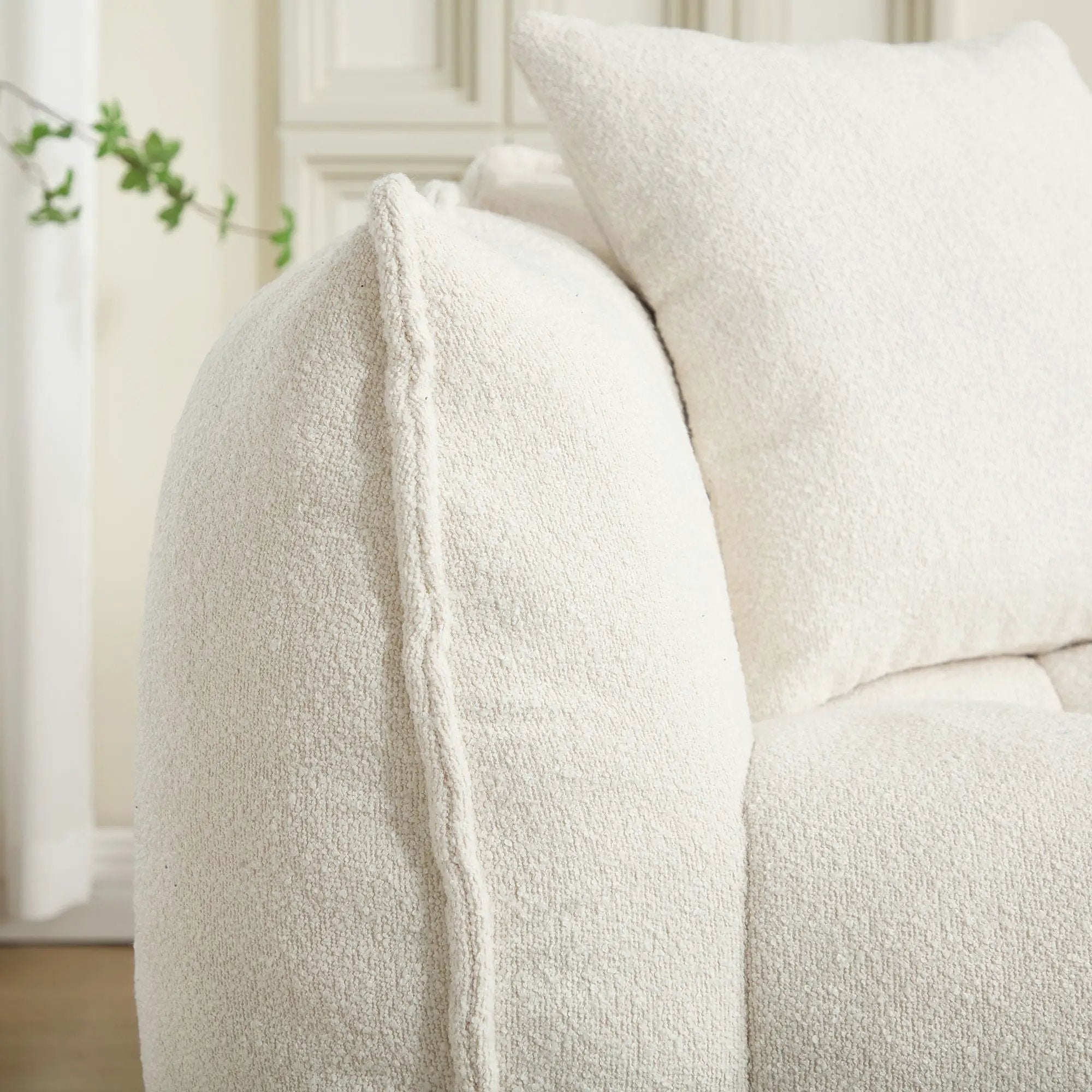 Cozy Beanbag Chair With High Resilience Foam Core For 2 by HouseOfZazla