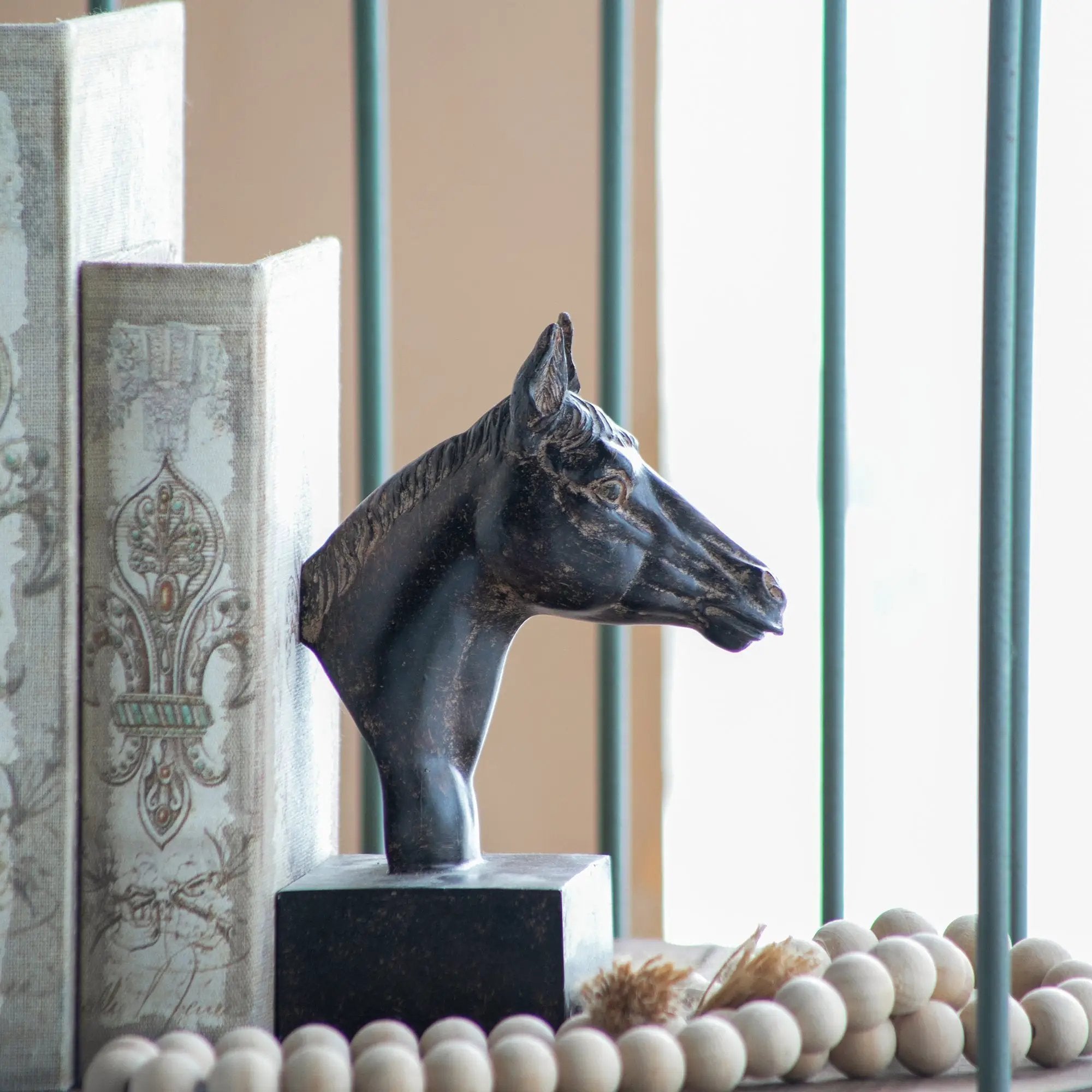 S/2 5.1x4x8' Horse Bookends by HouseOfZazla