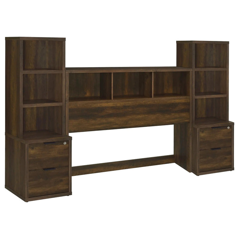 Geary - 3 Piece Bedroom Set With Bookcase Headboard by HouseOfZazla