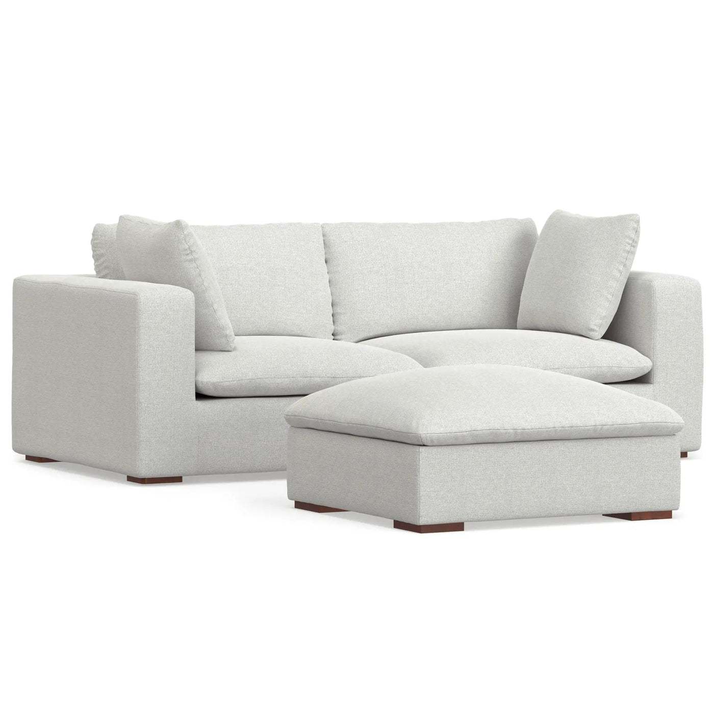 Jasmine - Handcrafted Sofa And Ottoman by Unique Piece Furniture