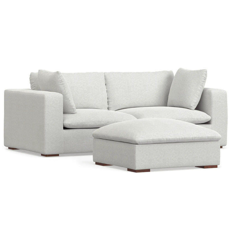 Jasmine - Handcrafted Sofa And Ottoman by Unique Piece Furniture