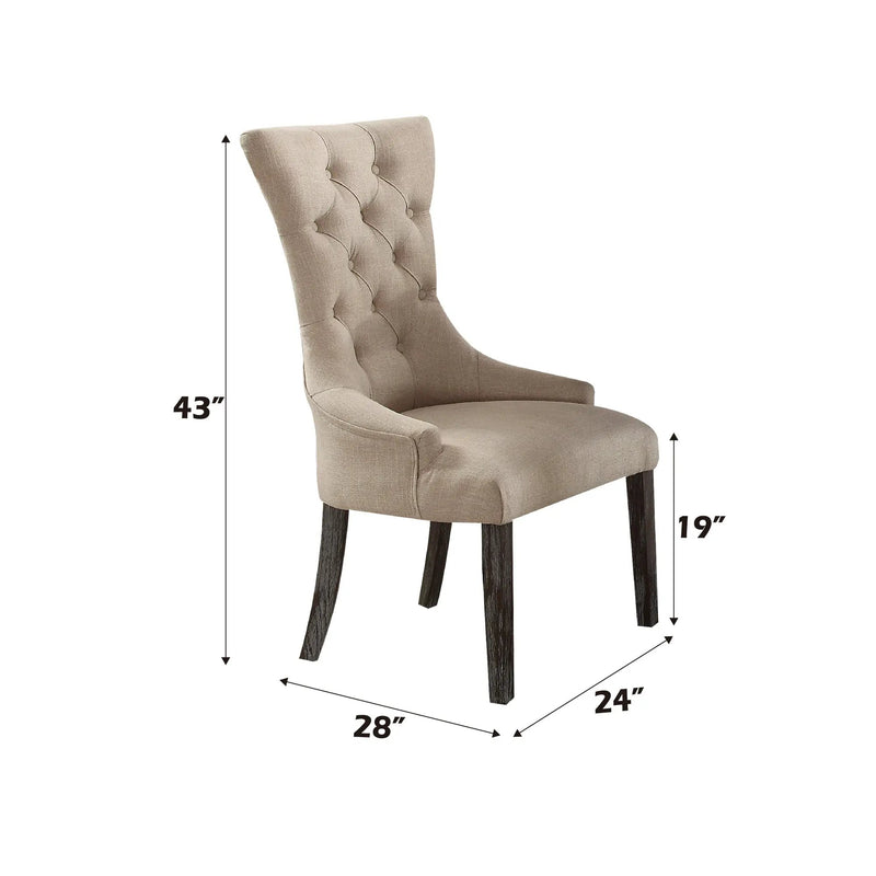 Gerardo Armless Dining Chair by HouseOfZazla