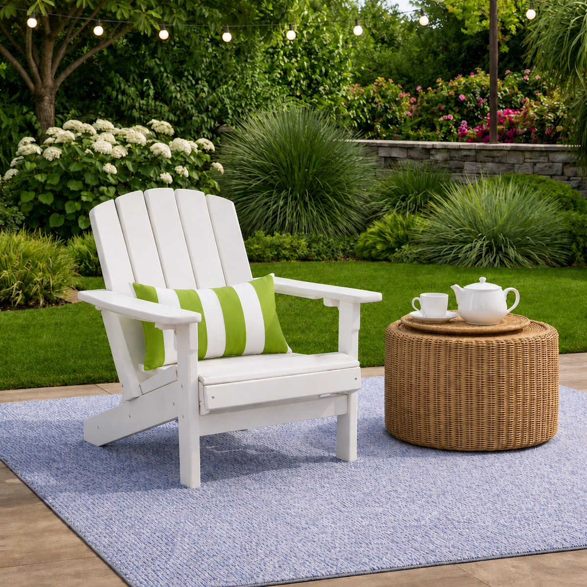 4 Pack Outdoor Lumbar Pillow with Inserts by HouseOfZazla