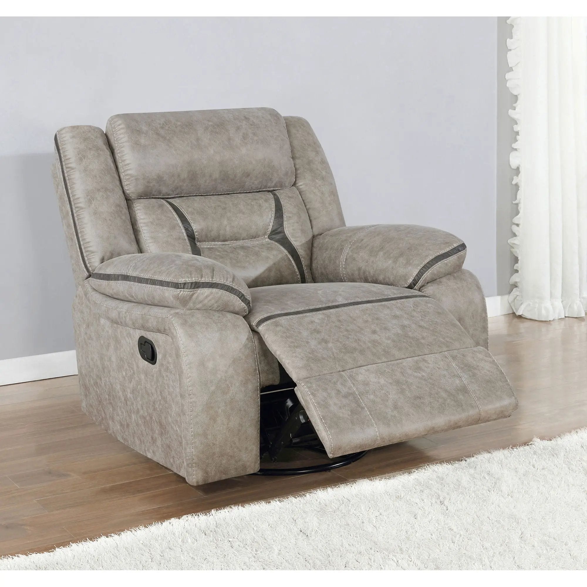Brazelton - Swivel Glider Recliner by Unique Piece Furniture