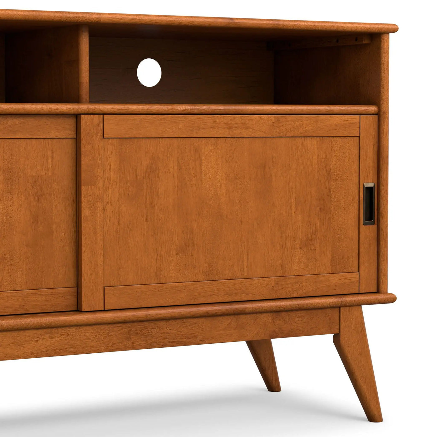 Draper - Handcrafted Mid Century Low TV Media Stand by Unique Piece Furniture