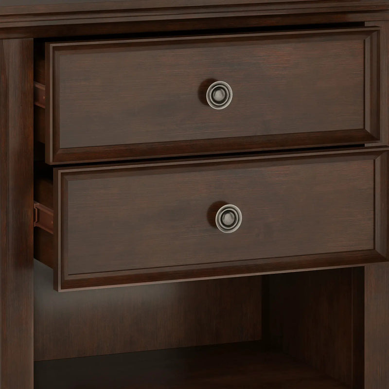 Amherst - Bedside Table - Russet Brown by Unique Piece Furniture