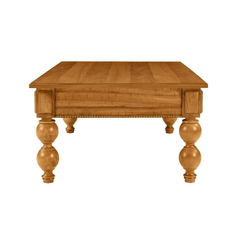 Rectangular Wooden Coffee Table with Storage Drawer by HouseOfZazla