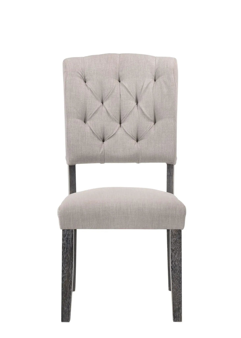 Bernard - Weathered Side Chair (Set of 2) by HouseOfZazla