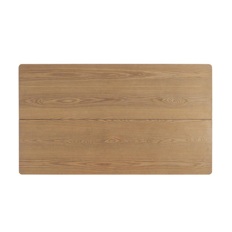 63" Rectangular Dining Table (Light Ash) by HouseOfZazla