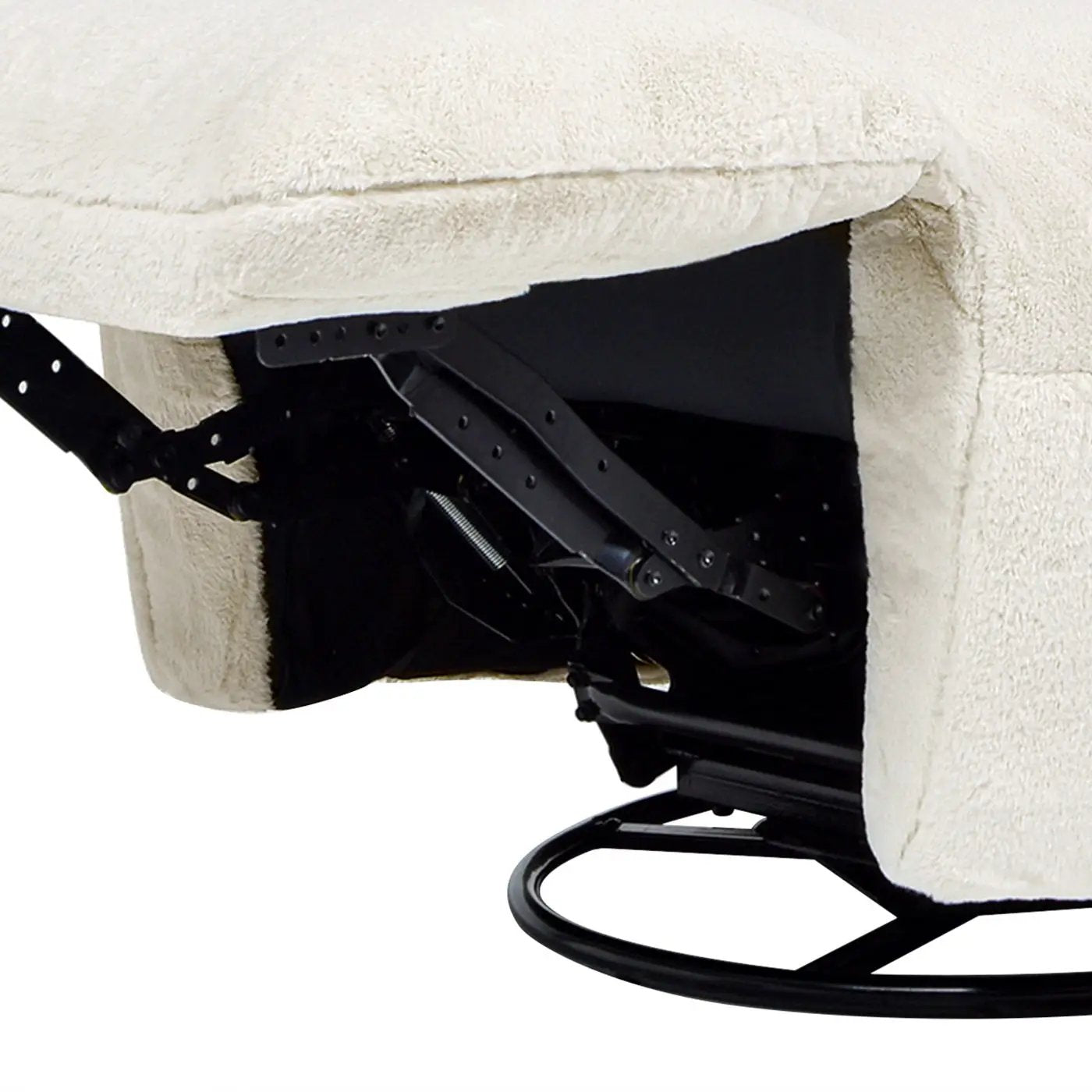 Rearden - Swivel Glider Manual Recliner Gaming Lounge Chair by HouseOfZazla