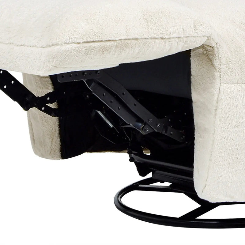 Rearden - Swivel Glider Manual Recliner Gaming Lounge Chair by HouseOfZazla