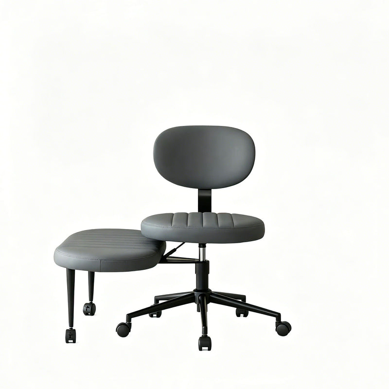 Ergonomic Cross Legged Office Chair With Back Support by HouseOfZazla