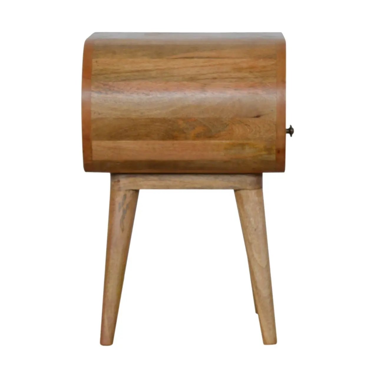 Circular Open Bedside Nightstand by HouseOfZazla