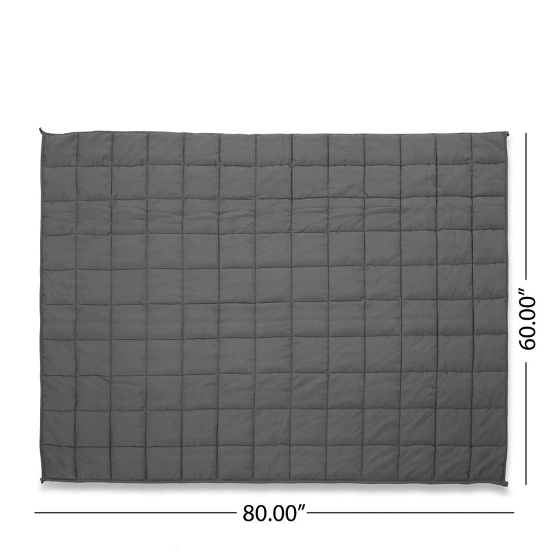 205T Cotton 20lbs Weighted Blanket by HouseOfZazla