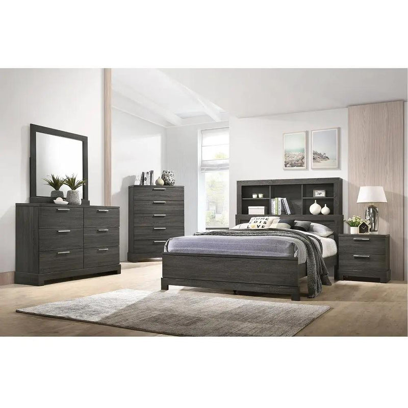 Lantha - Nightstand - Gray Oak by Unique Piece Furniture