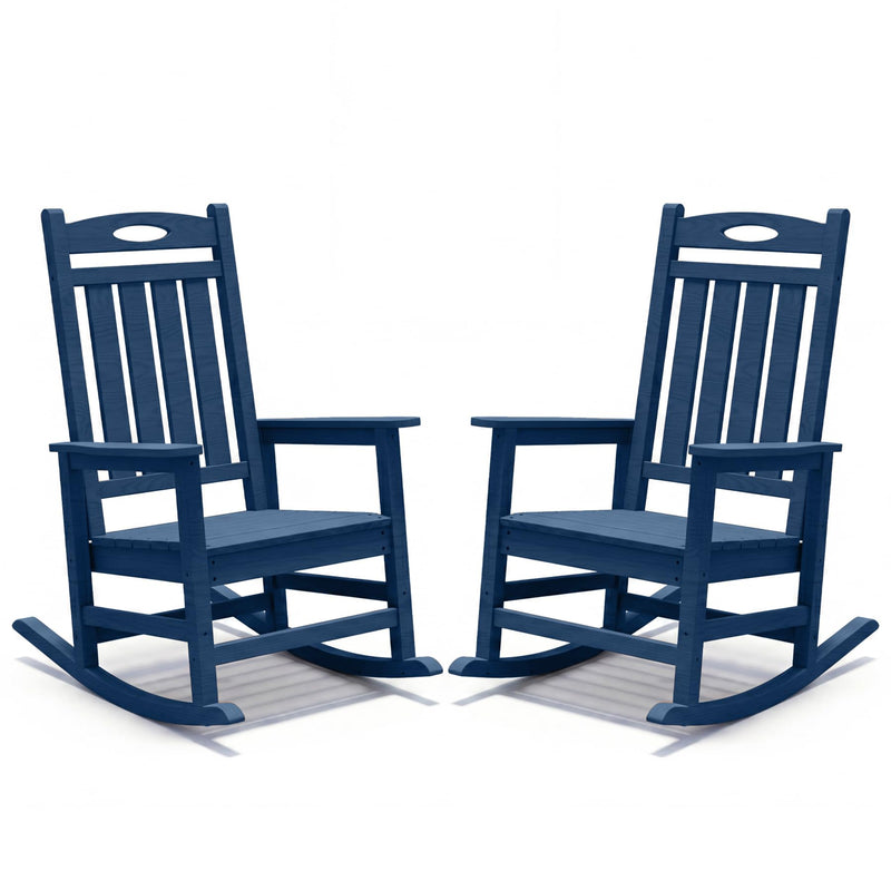 Outdoor Rocking Chair Set of 2 by HouseOfZazla