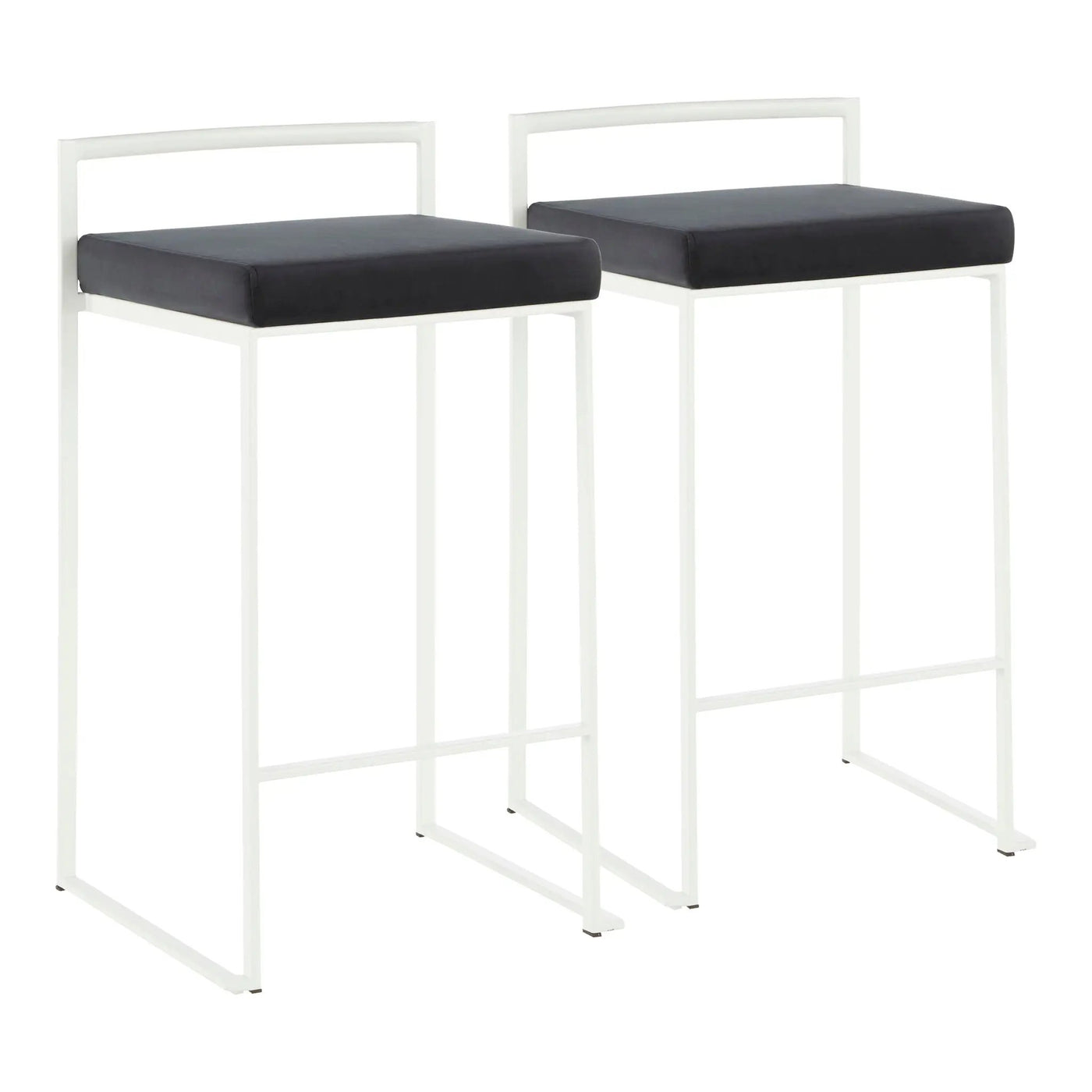 Fuji - Simple Elegance, Contemporary Stackable Counter Stool by HouseOfZazla