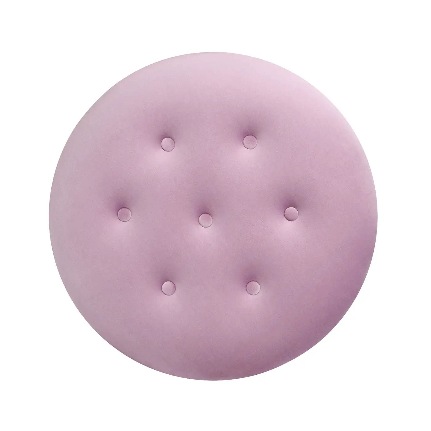 Yolanda - Round Upholstered Accent Ottoman by Unique Piece Furniture