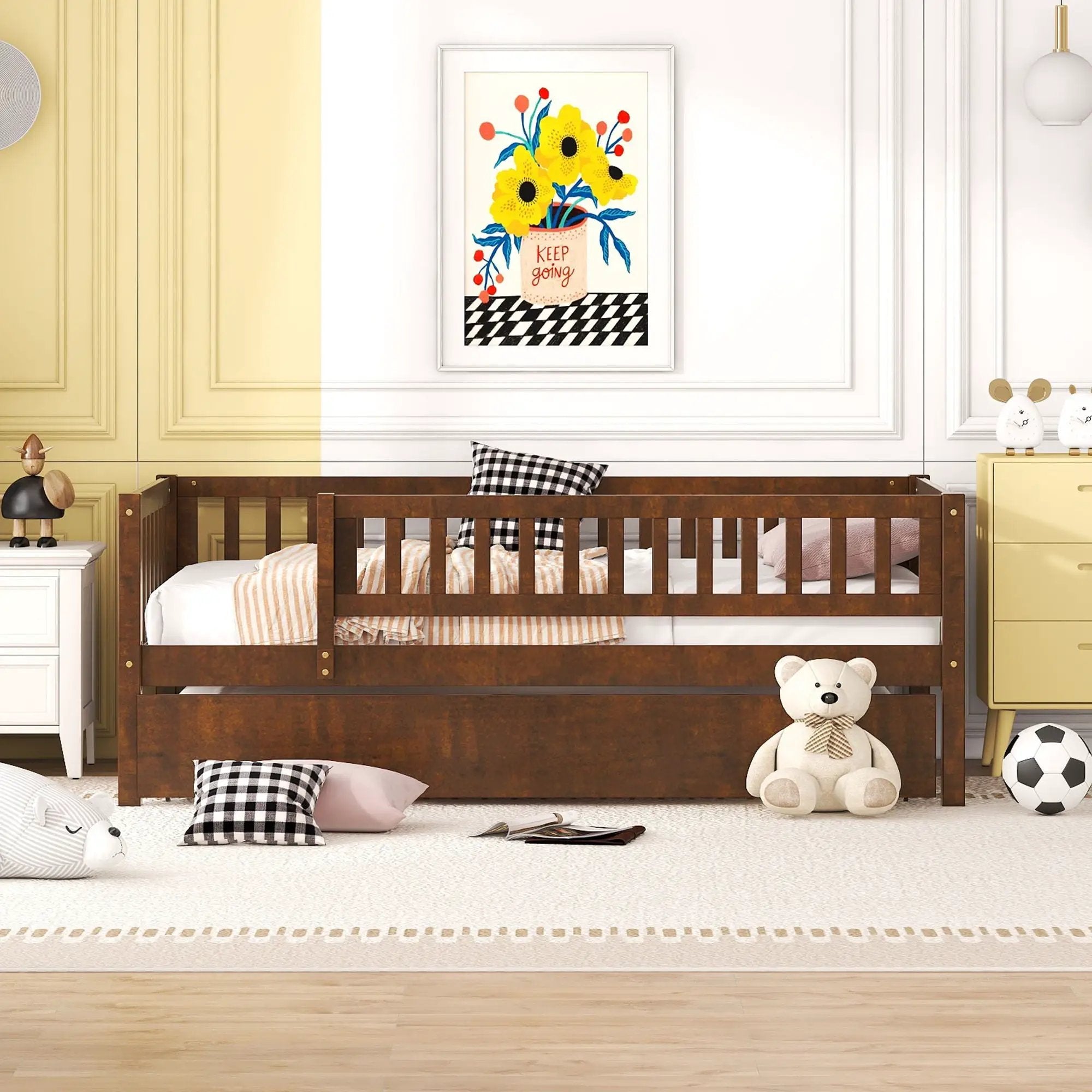 Multi Functional Wooden Daybed Bed by Unique Piece Furniture