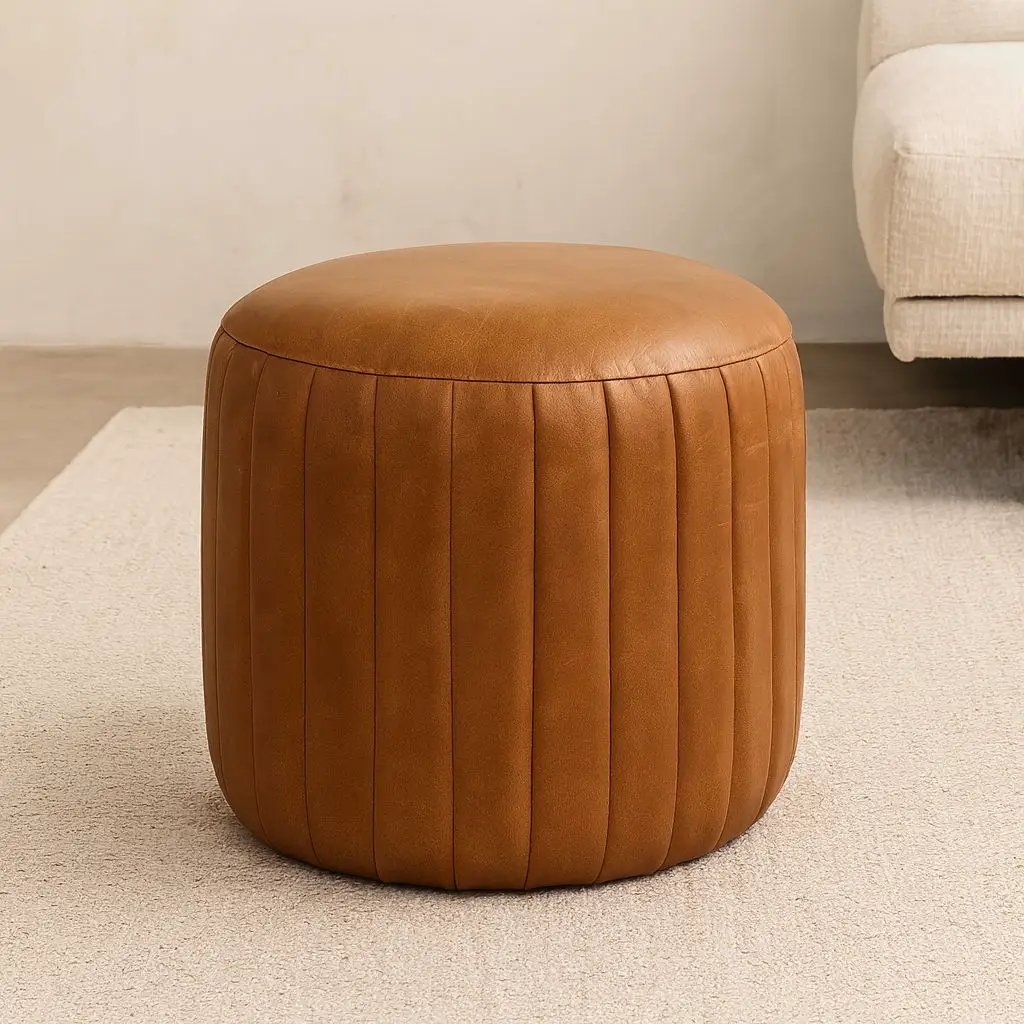 Buffalo - Footstool - Brown by Unique Piece Furniture