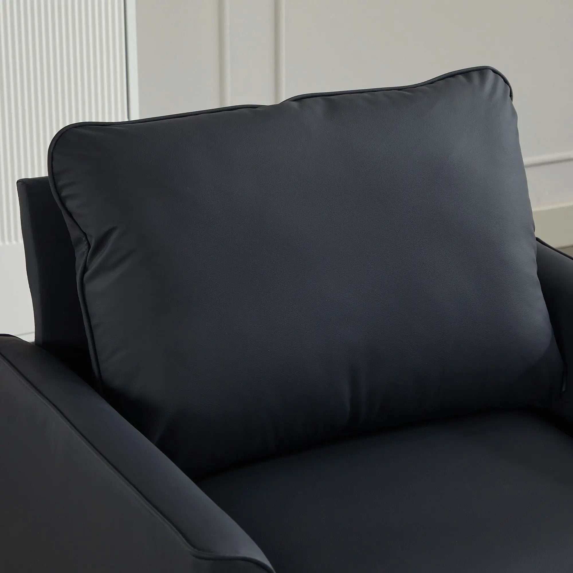 Nordic Retro Light Luxury Upholstered Sofa Chair by Unique Piece Furniture
