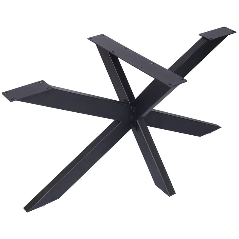 Table Frame, Table Base, Spider Table Legs, Table Runner Confrerence Table - Black by HouseOfZazla