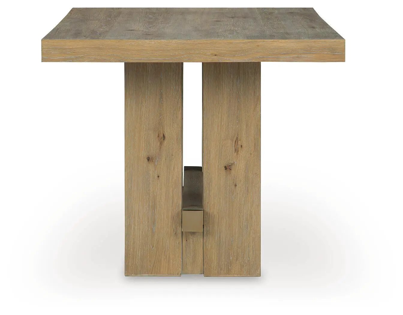 Lasinger - Rectangular Dining Room Counter Table - Light Brown by Unique Piece Furniture