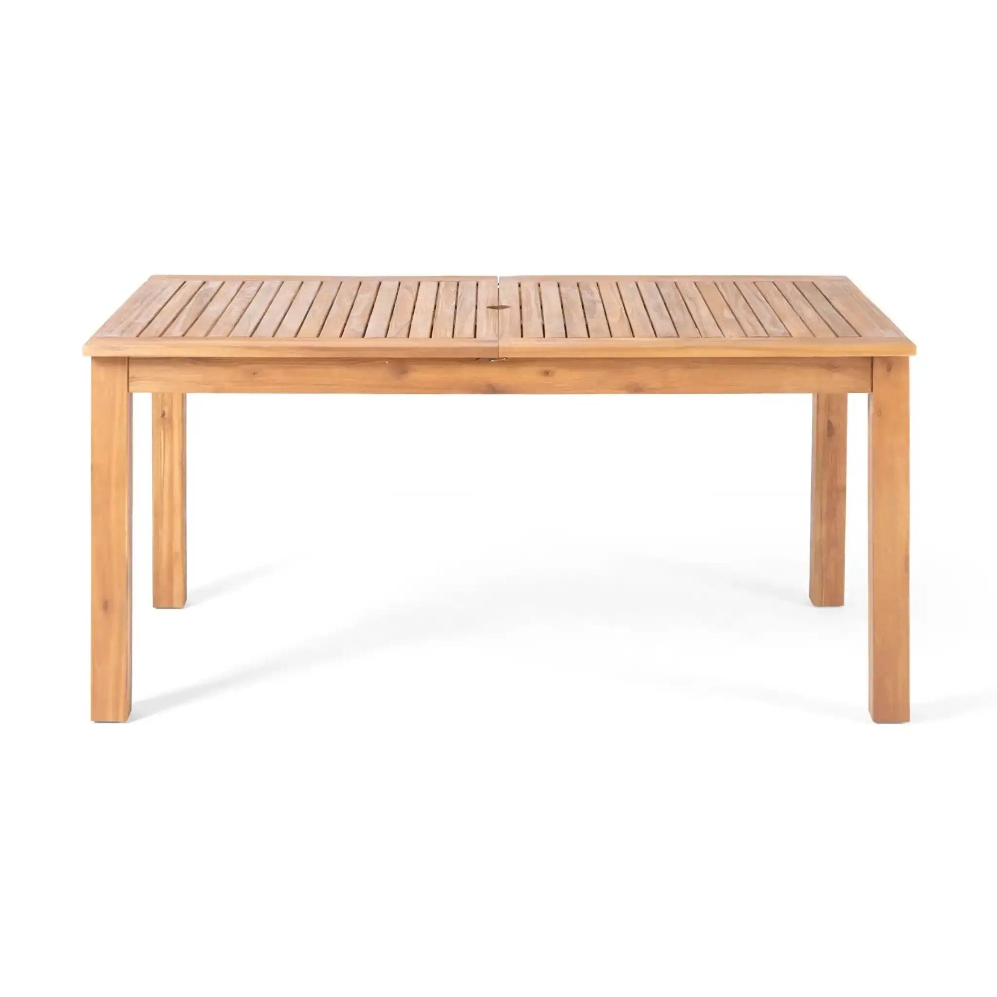 Outdoor Expandable Dining Table With Square Legs by HouseOfZazla