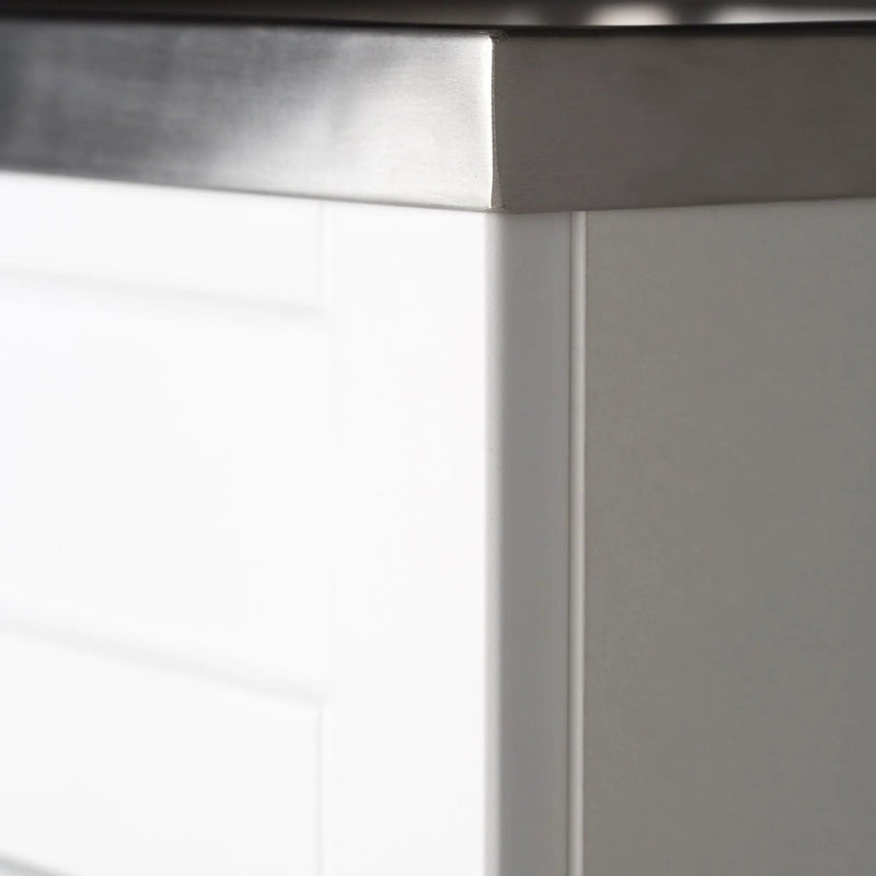 Hennessy - Deluxe Laundry Cabinet With Faucet And Stainless Steel Sink by Unique Piece Furniture