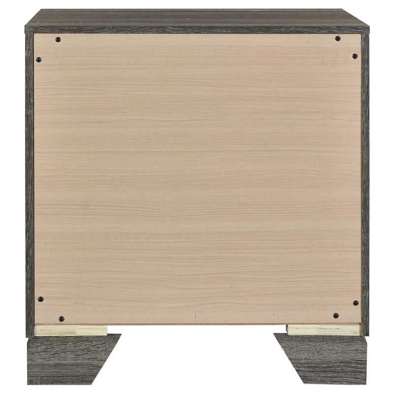 Funston - 2 Drawer Nightstand - Brown Oak
