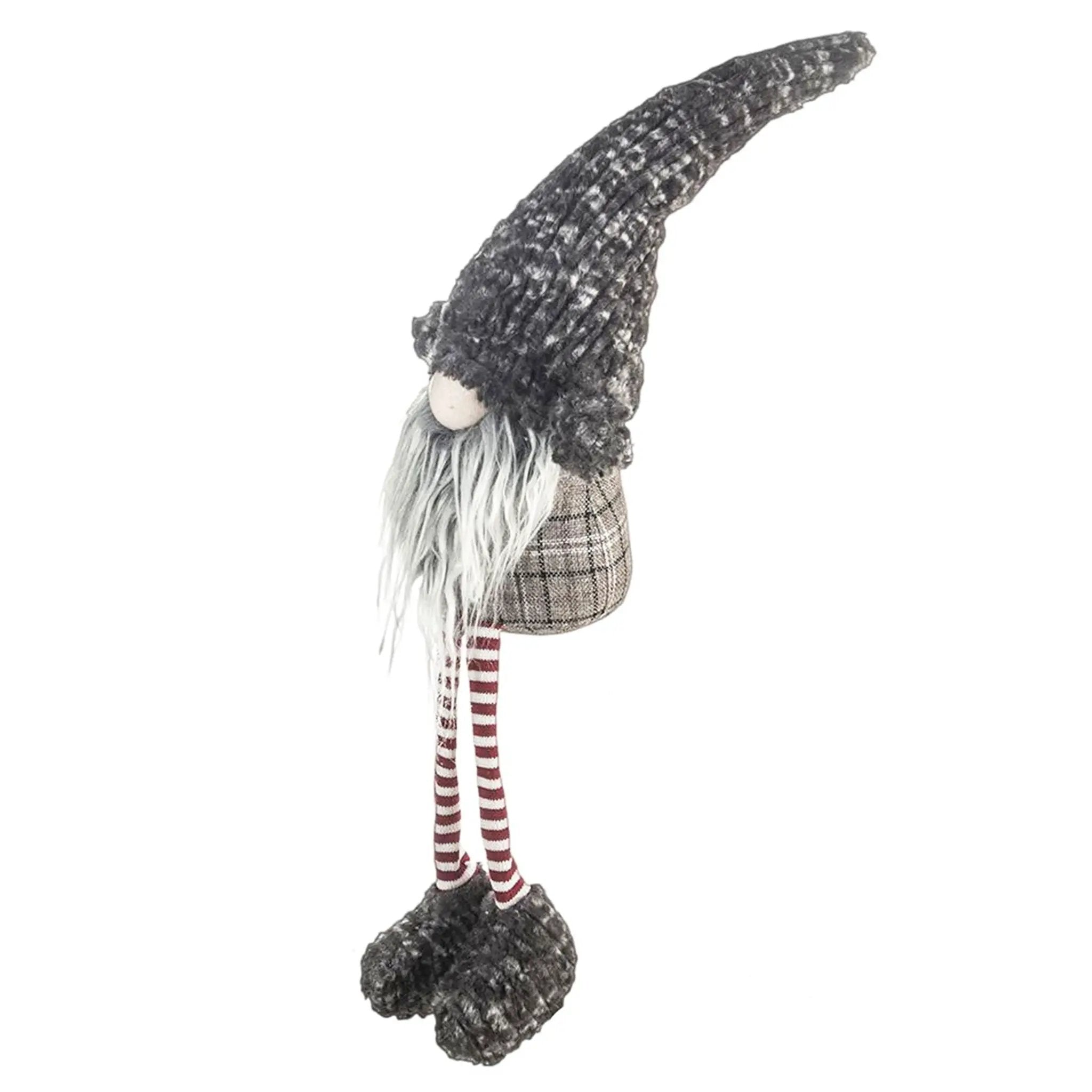 Christmas Gnomes Decorations, Christmas Table Home Ornaments For Holiday Party Gifts (Set of 4) - Gray by HouseOfZazla