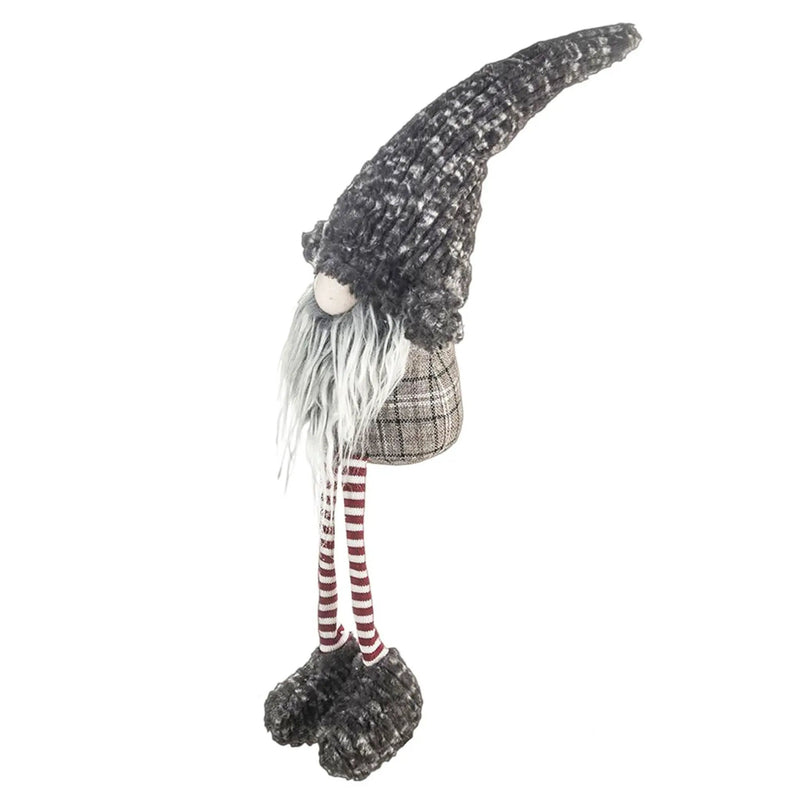 Christmas Gnomes Decorations, Christmas Table Home Ornaments For Holiday Party Gifts (Set of 4) - Gray by HouseOfZazla