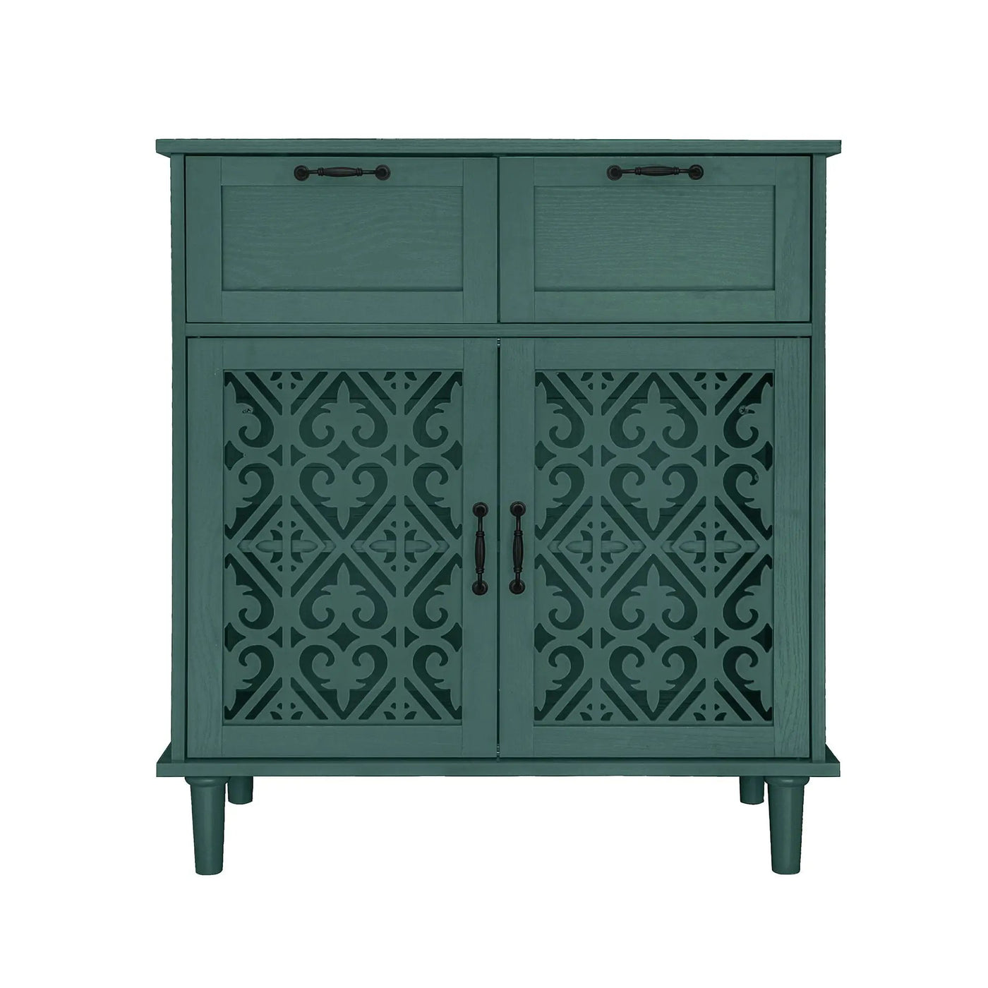 2 Door 2 Drawer Elegant Cabinet by Unique Piece Furniture