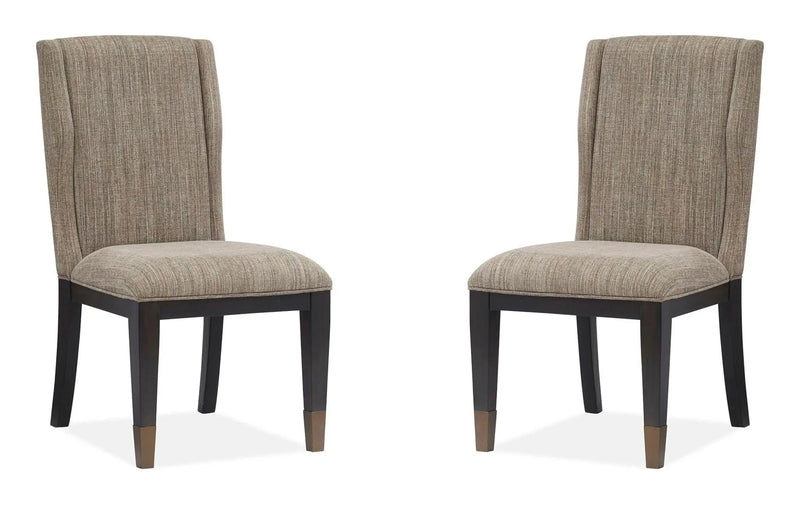 Ryker - Upholstered Host Side Chair (Set of 2) - Homestead Brown by Unique Piece Furniture