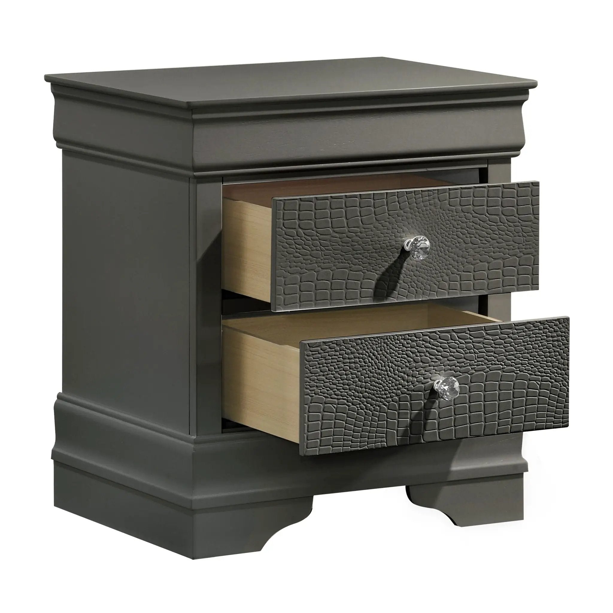 Blaze - Modern Bedroom Set With LED Headboard by HouseOfZazla