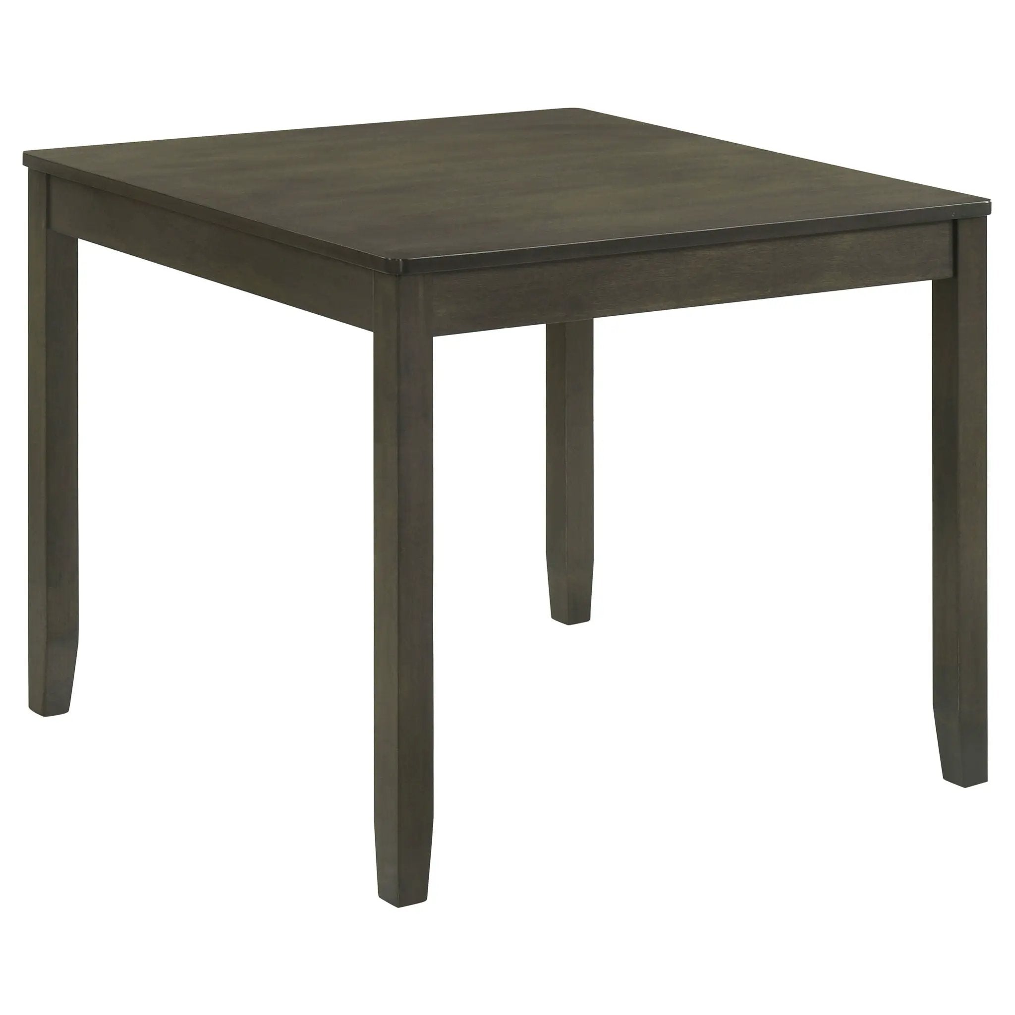 Parkwood 5-piece Square Dining Table Set Charcoal by Unique Piece Furniture
