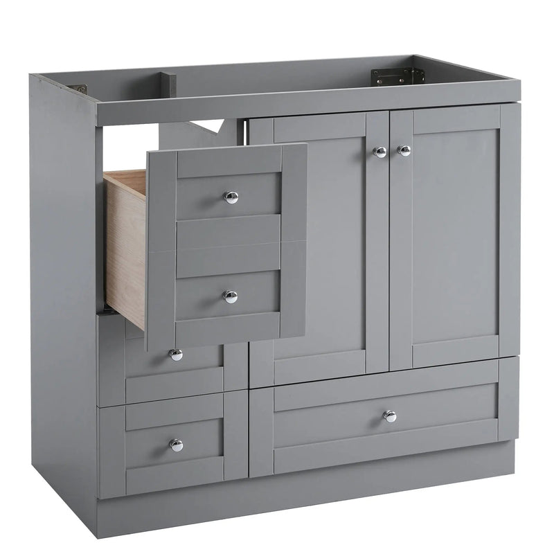 [Cabinet Only] 36" Bathroom Vanity Cabinet by HouseOfZazla