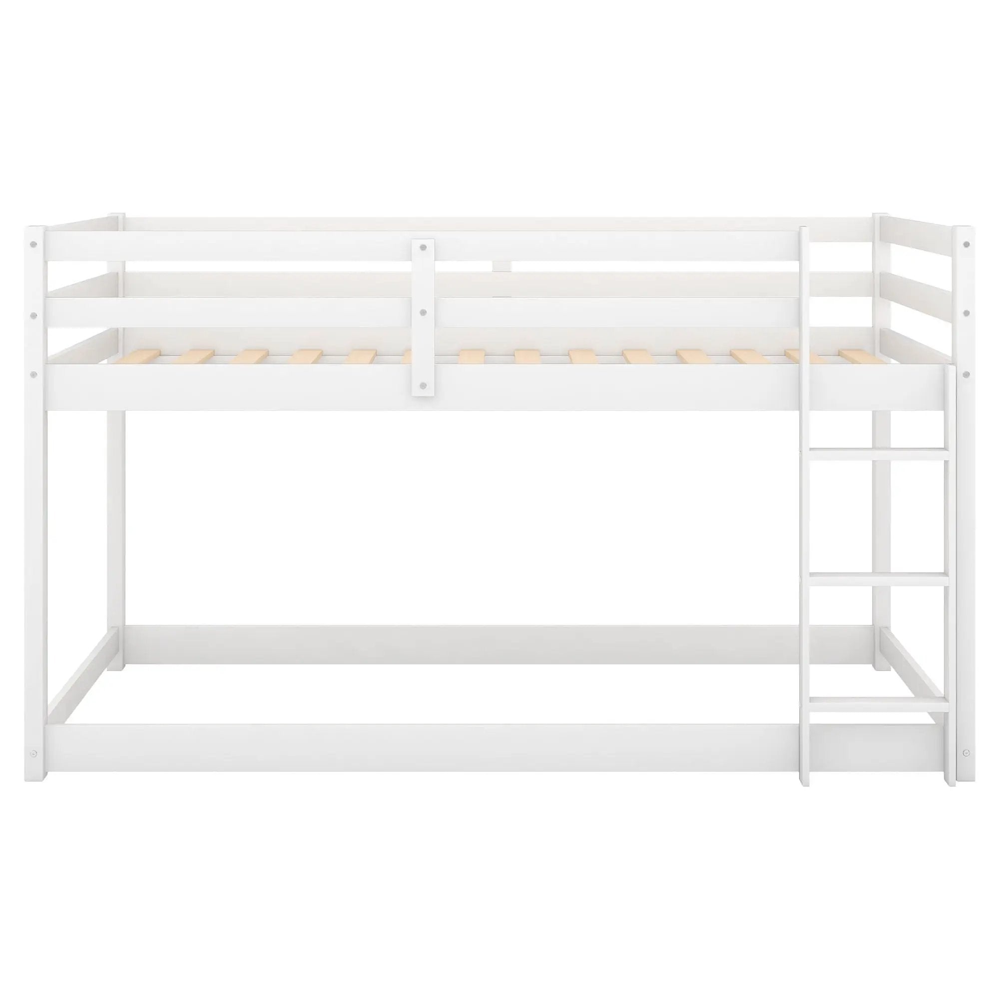 Floor Bunk Bed With Ladder