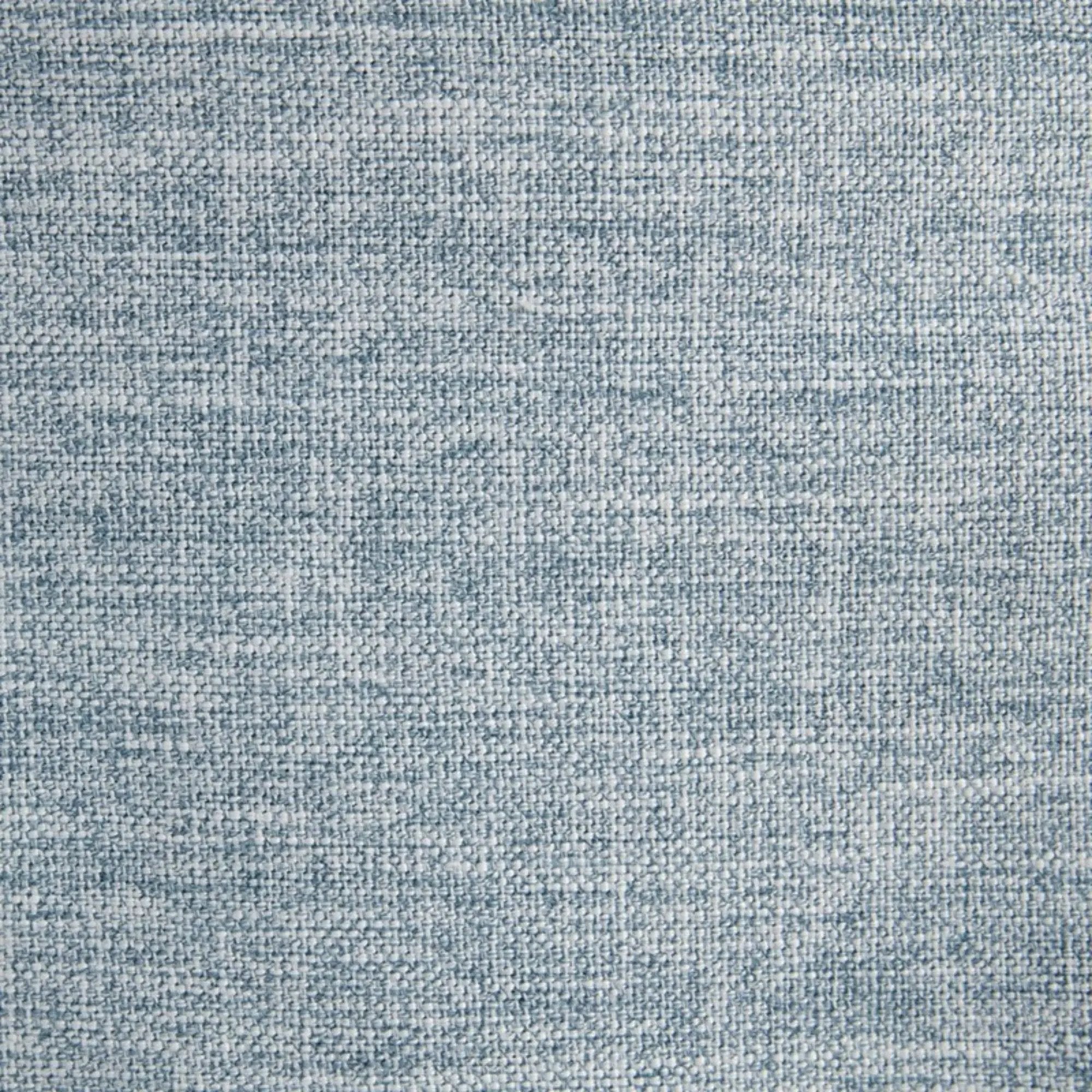 Skirted Tufted Round Ottoman With Button Top - Gray by Unique Piece Furniture