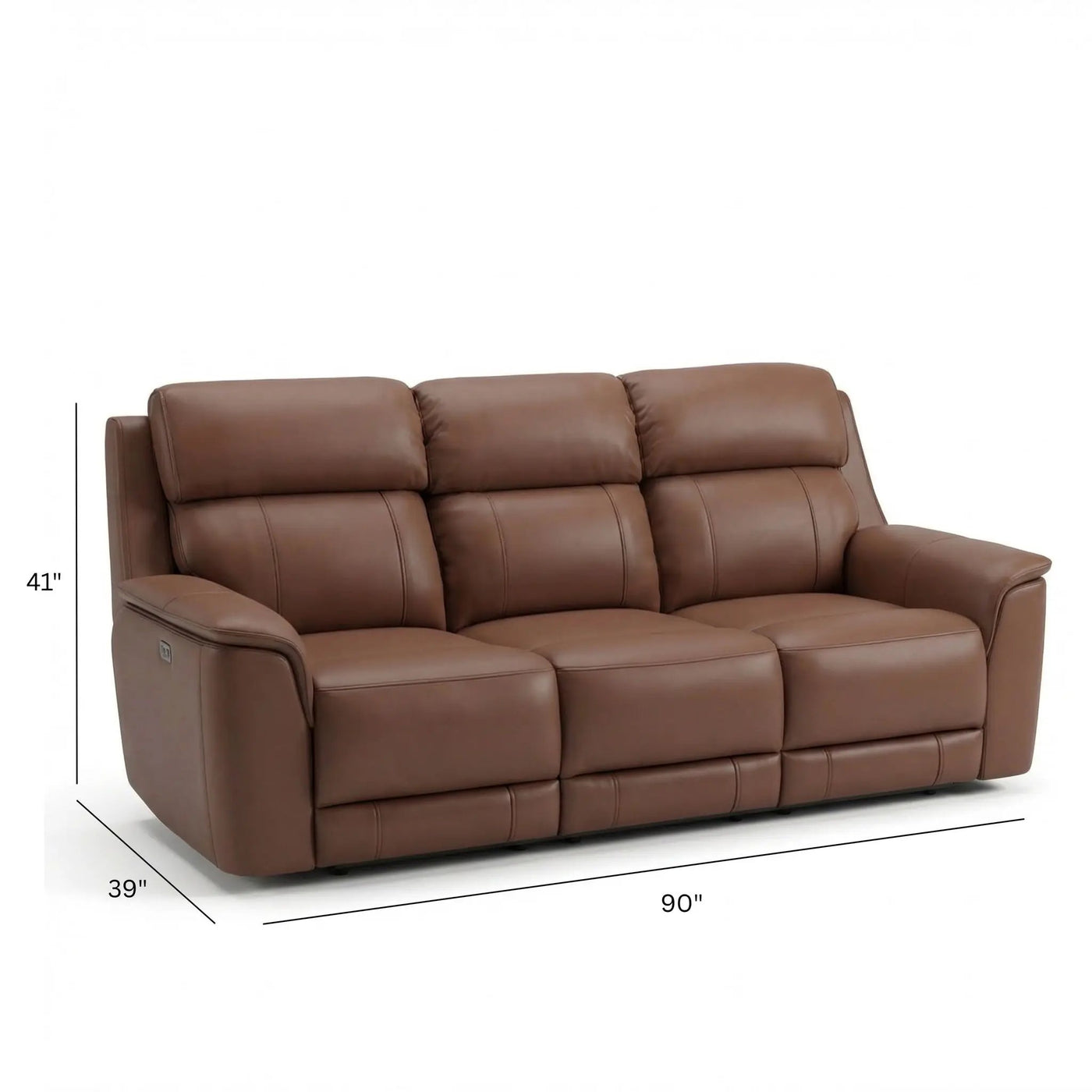 Oslo - Dual Power Reclining Sofa by HouseOfZazla